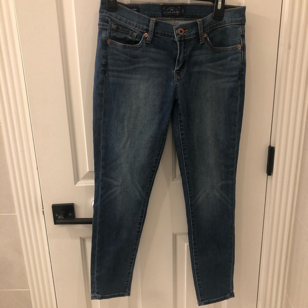 Charlie pencil Capri lucky brand jeans